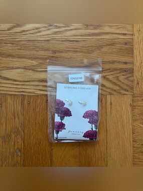 Sterling Forever Stud Earrings